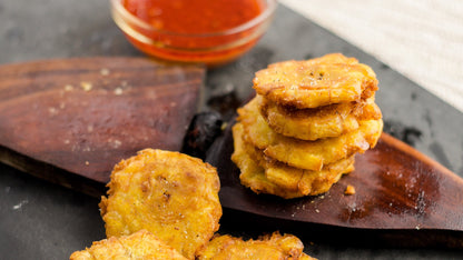 Banan Peze (Fried Plantains)