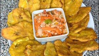 Banan Peze (Fried Plantains)